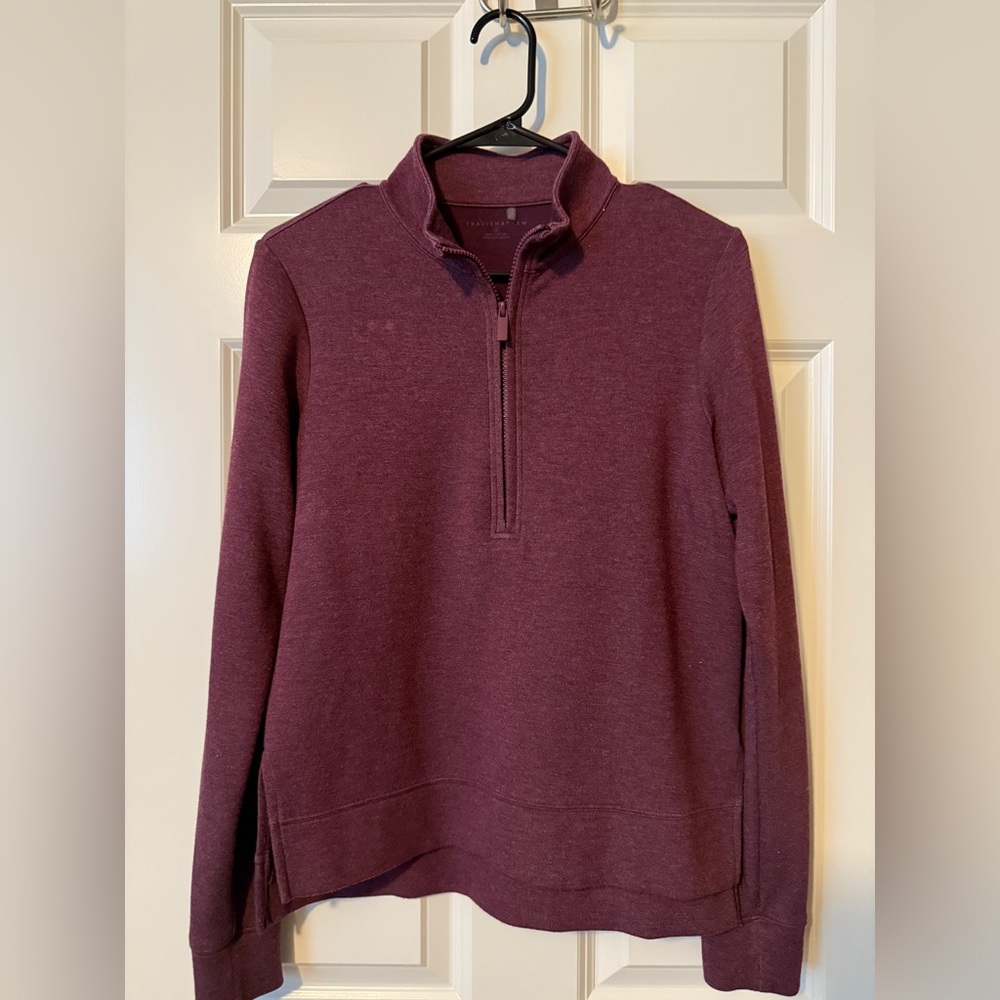 Travis Mathew Women’s Burgundy QZ